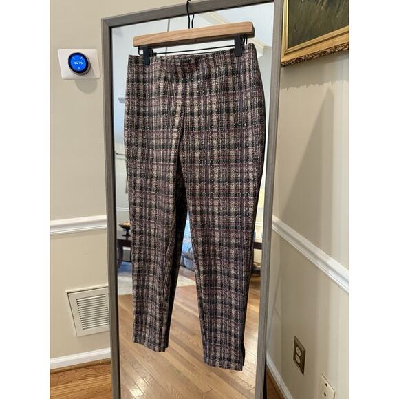 Zac & Rachel Brown Stretch Pants Size Small - Picture 2 of 5